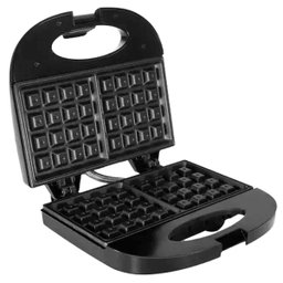 Máquina de Waffle Dupla Antiaderente Elétrica Omelete Pão de Queijo Aroma 220v Preta Agratto Awaf01i - 4