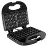 Máquina de Waffle Dupla Antiaderente Elétrica Omelete Pão de Queijo Aroma 220v Preta Agratto Awaf01i - 4