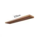 Ver imagem 2 de Prateleira para Painel de TV 135cm com 3,8cm de Espessura 100% MDF Dalla Costa-Freijó