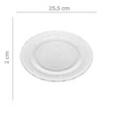 Ver imagem 6 de Jogo 4 Pratos Rasos de Jantar de Vidro Angel 25,5cm Lyor