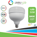 Ver imagem 2 de Lâmpada Led Bulbo 50w Branco Frio 6500k E27 Bivolt-embuled