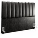 Ver imagem 3 de Kit Cabeceira Cama Box Casal King 195cm com Calçadeira Baú Dália W01 Couríssimo Preto - Lyam