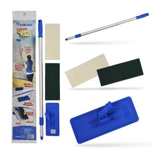 Conjunto Limpa Tudo Fibras Cabo Extensivo 140cm Bralimpia