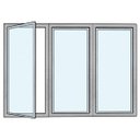 Ver imagem 2 de Porta de Vidro para Walk In Cooler - Kit 3 Portas