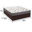 Ver imagem 5 de Cama Box Casal com Bau Ortobom D33 Light Marrom