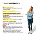 Ver imagem 6 de Balcão Buffet Gabinete Cozinha Manu 120cm Com Tampo 3 Portas Preto - Abmaza