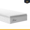 Cama Box Baú com Colchão de Molas Ensacadas Pillow Top Flora + Auxiliar Unique Solteiro 88cm - 6
