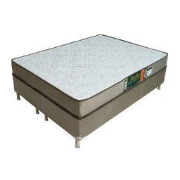 Conjunto Box Completo King Becflex Titan Gold 1,93 X 2,03 X 0,46 (cama Box + Colchão) - 1