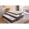 Conjunto Cama Box Ibizamolas Ensacadas Gazin Solteiro com Cama Auxiliar - Mh Design - 1