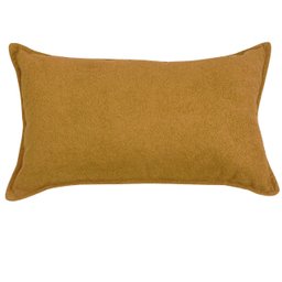 Capa Retangular Baguete Boucle Mostarda 30x50 Cm - 1