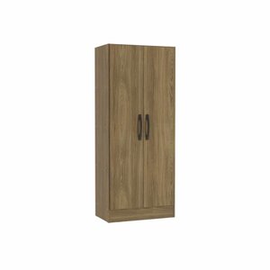 Armário Multiuso 4 Prateleiras 56,5cm N409 Kappesberg - Nogueira