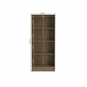 Ver imagem 2 de Armário Multiuso 4 Prateleiras 56,5cm N409 Kappesberg - Nogueira