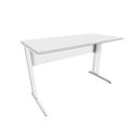 Ver imagem 4 de Mesa Escrivaninha de Estudos 135cm X 60cm Pé Metal F5 Office