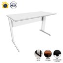 Ver imagem 3 de Mesa Escrivaninha de Estudos 135cm X 60cm Pé Metal F5 Office