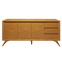 Ver imagem 1 de Buffet Piazza 3 Portas 3 Gavetas Mavaular Naturalle