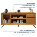 Ver imagem 5 de Buffet Piazza 3 Portas 3 Gavetas Mavaular Naturalle