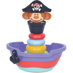 Empilha Baby Pirata - Brinquedo para Bebês acima de 5 meses - 1