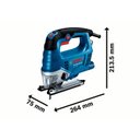 Ver imagem 4 de Serra Tico-tico Profissional 520w Bosch Gst 750 220v