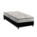 Ver imagem 1 de Cama Box Solteiro: Colchão Espuma D33 D Angelis Anjos Orthosono + Base Crc Suede Black (88x188)