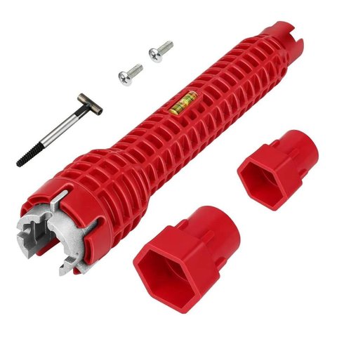 Chave para Torneira Multifuncional Lavatório Hidráulica 8x1