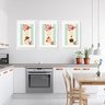 Kit 3 Quadros Grandes Confeitaria Cacao Payraud 60x48cm:moldura Branca - 1