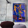 Quadro Decorativo Henri Matisse Chagas Painel Dança:150x100/BORDA INFINITA - 8
