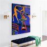 Quadro Decorativo Henri Matisse Chagas Painel Dança:150x100/BORDA INFINITA - 2