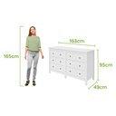 Ver imagem 2 de Comoda Horizontal Maggiore - Lopas Branco