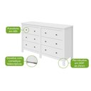 Ver imagem 6 de Comoda Horizontal Maggiore - Lopas Branco