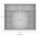 Ver imagem 4 de Guarda-Roupa Casal Malbec 8 Portas Branco - Pm