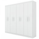 Ver imagem 3 de Guarda-Roupa Casal Malbec 8 Portas Branco - Pm