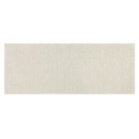Passadeira Chenille 110x40cm Marfim Uzoo