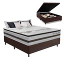 Ver imagem 3 de Cama Box Baú Colchão Gazin Molas Ensacadas Love Story