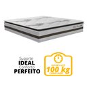 Ver imagem 4 de Cama Box Baú Colchão Gazin Molas Ensacadas Love Story