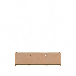 Rack para Tv até 75 Polegadas 3 Portas Oslo Off White e Freijó 180cm - 7