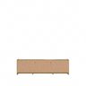 Rack para Tv até 75 Polegadas 3 Portas Oslo Off White e Freijó 180cm - 7