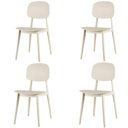 Ver imagem 1 de Kit 4 Cadeiras Cátia Rivatti em Polipropileno Nude