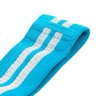 Faixa Elástica Yoga Pilates Fitness Fisioterapia Exercícios - Azul - 4
