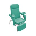 Ver imagem 1 de Poltrona Reclinável para Coleta e Hemodiálise Comfort Verde Bebê