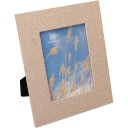 Ver imagem 1 de Porta Retratos 15x20 Home&co Linho 30x25cm Bege Painel Quadro para Fotos
