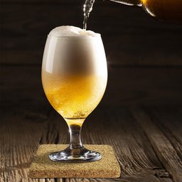 10 Porta Copo Suporte Apoio Bolacha Cortiça Cerveja Drinks - 5