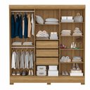 Ver imagem 6 de Jogo de Quarto Roupeiro e Comoda Bona Amendola Off-white