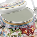 Ver imagem 3 de Conjunto Chaleira Esmaltada sem Apito e Bule Esmaltado com Tampa A5 Importadora