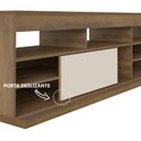 Ver imagem 3 de Rack para TV até 75 Polegadas com 1 Porta de Correr Treviso