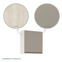 Ver imagem 7 de Armário Aéreo de Cozinha 80 Cm 2 Portas de Abrir 2 Prateleiras Linea Luciane Móveis