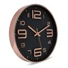Relógio de Parede 25cm para Cozinha, Sala - Rose Gold/preto Laradore - 1