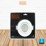 Kit com 10 Spot Led 7w 3000k Amarela Redondo Black+decker - 2