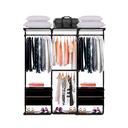 Ver imagem 1 de Closet Aramado - Linear Clr221 com Gaveta - 190m - Preto