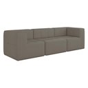 Ver imagem 1 de Sofá Modulado 3 Lugares 231cm Espuma D33 Multimóveis Cr45354 Bege Escuro