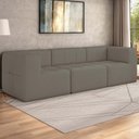 Ver imagem 2 de Sofá Modulado 3 Lugares 231cm Espuma D33 Multimóveis Cr45354 Bege Escuro